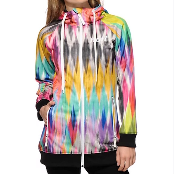 Neff Jackets & Blazers - Neff Super Shredder Diamond Prism Snowboard Jacket